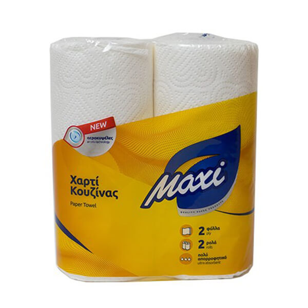 MAXI ΧΑΡΤΙ ΚΟΥΖΙΝΑΣ 2Φ 2*129ΓΡ (5202505020155)