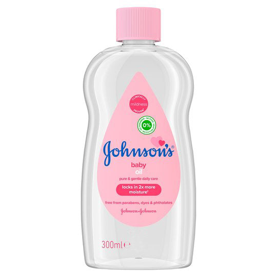 Johnson & Johnson Baby Oil για Ενυδάτωση 300ml 12τ (3574669909204)