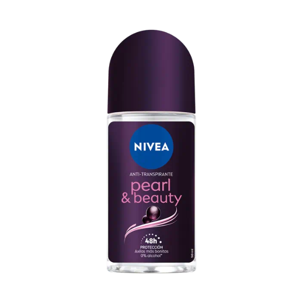 Nivea Black&Beauty Αποσμητικό 48h σε Roll-On 50ml 30τ (4006000037219)