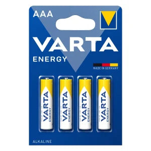 Μπαταρία Αλκαλική Varta AAA 4Τεμάχια (4008496626458)