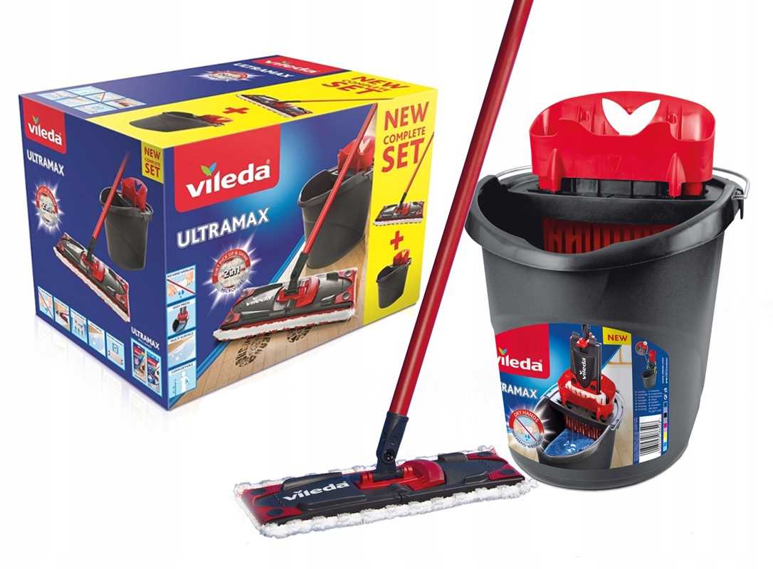Vileda Ultramax 2in1 Σετ Σφουγγαρίσματος 10L 1σετ (4023103143890)