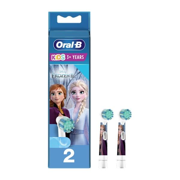 Oral-B Kids Frozen Ανταλλακτικές Κεφαλές Ηλεκτρικής Οδοντόβουρτσας 2τεμ (4210201384731)