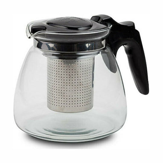 Nava Glass Teapot with Filter 1100ml (5205746141597)