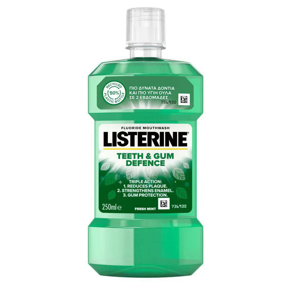 Listerine Στοματικό Διάλυμα 250ml Teeth & Gum Defence (5010123714246)