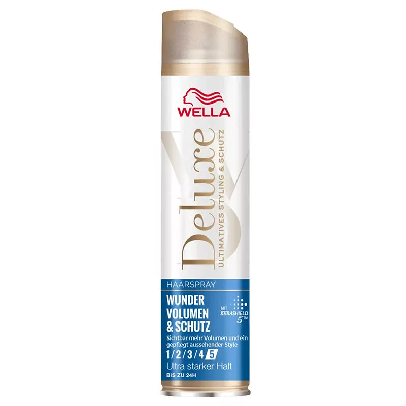 Wellaflex Hair Spray Deluxe Wunder Volume&Protection No5 250ml 6t (3614229728637)