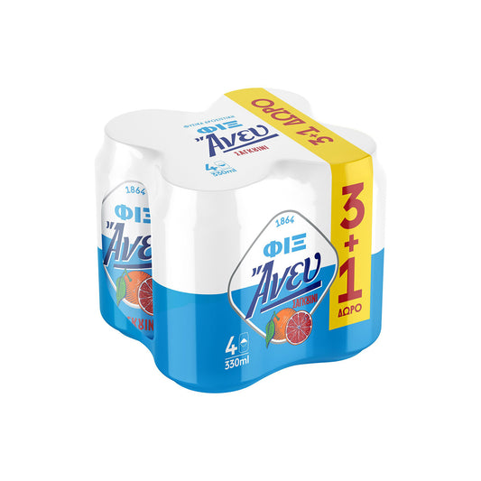ΜΠΥΡΑ FIX ΑΝΕΥ ΜΕ ΣΑΓΚΟΥΙΝΙ KOYTI 4*330ML (3+1)Δ 6τ (5200334220180)