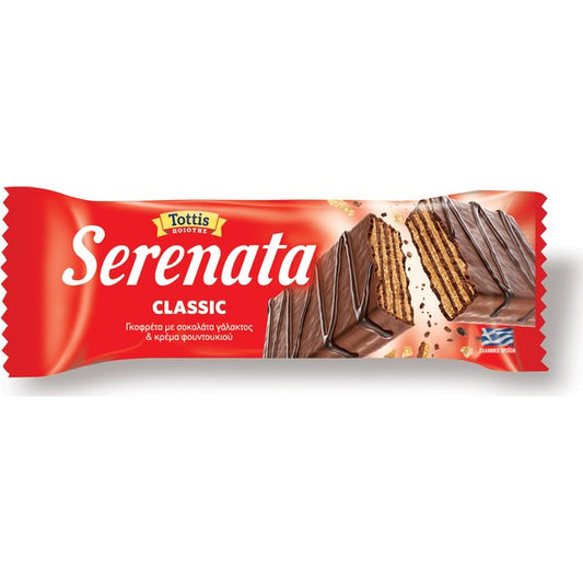 Serenata Γκοφρέτα Σοκολάτα Γάλακτος 33gr 20τ (5201008416908)