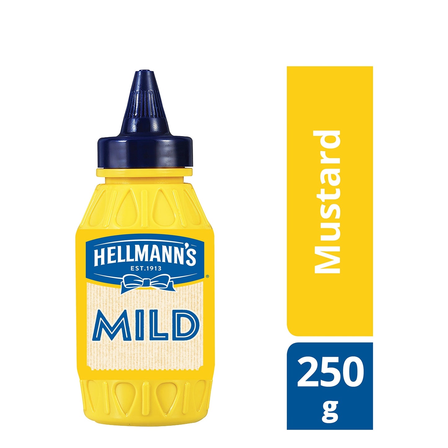 Hellmann's Mild Mustard 250gr 12t (5201080113238)