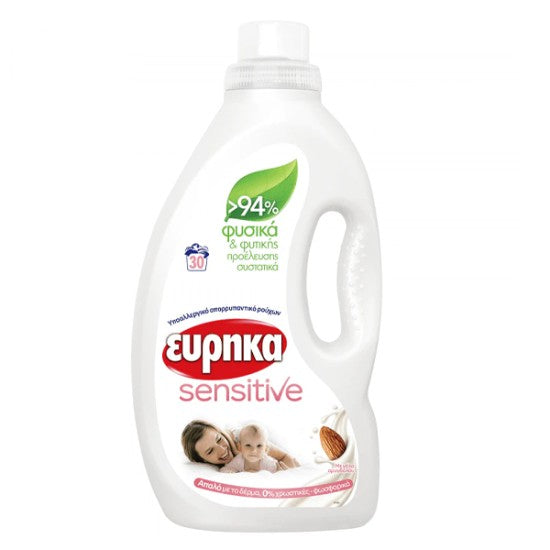ΕΥΡΗΚΑ ΥΓΡΟ ΠΛΗΝΤΥΡΙΟΥ 30 ΜΕΖΟΥΡΕΣ SENSITIVE 6τ (5201137095210)