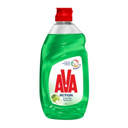 AVA ΥΓΡΟ ΠΙΑΤΩΝ 430ML ACTION ΛΕΥΚΟ ΞΥΔΙ & ΠΡΑΣΙΝΟ ΜΗΛΟ 21τ (5201314120957)