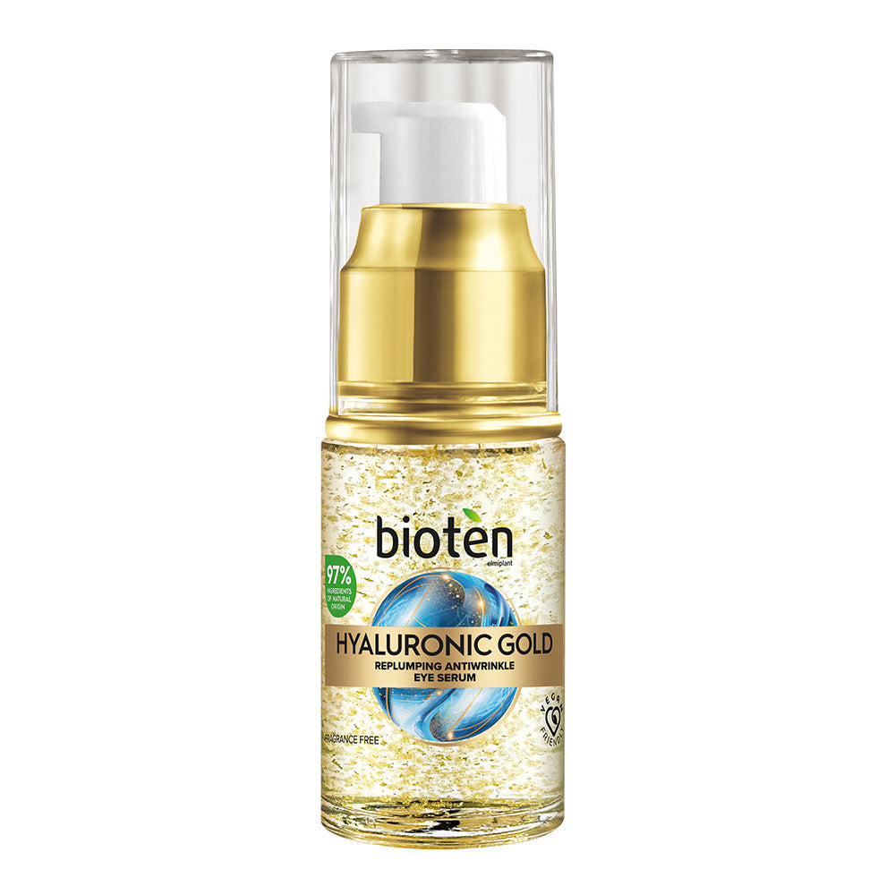 BIOTEN ANTIWR. EYE SERUM HYALURONIC GOLD 15ML 6τ (5201314193098)
