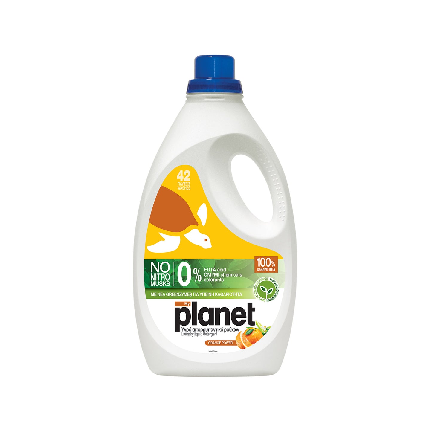 MY PLANET ΥΓΡΟ ΠΛΗΝΤΥΡΙΟΥ 42 ΜΕΖΟΥΡΕΣ ORANGE POWER 4τ (5201321041863)