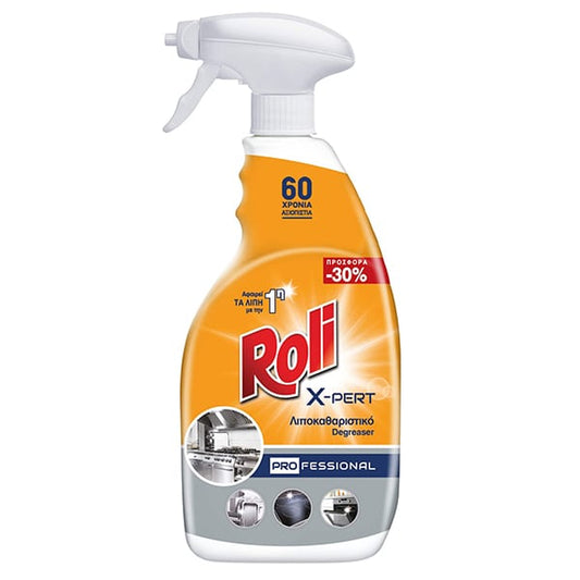 ROLI X-PERT ΛΙΠΟΚΑΘΑΡΙΣΤΗΣ SPRAY 600ML PROFESSIONAL -30% 12τ (5201321946830)