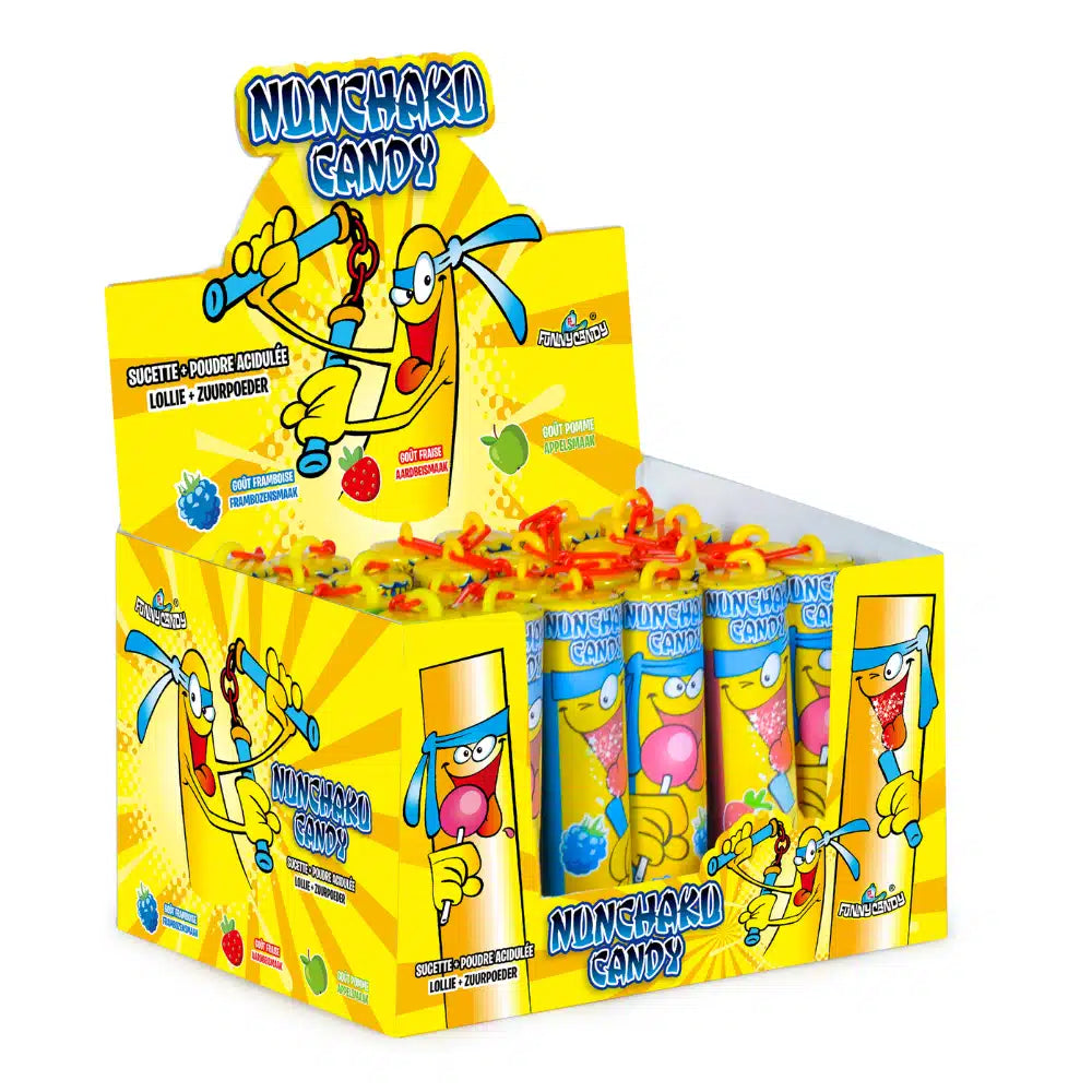 Fuuny Candy Nunchaku Dip-Lick 12*30gr (52078132)