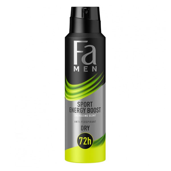 Fa Sport Energy Boost Deodorant Spray 150ml 9t (5412530788252)