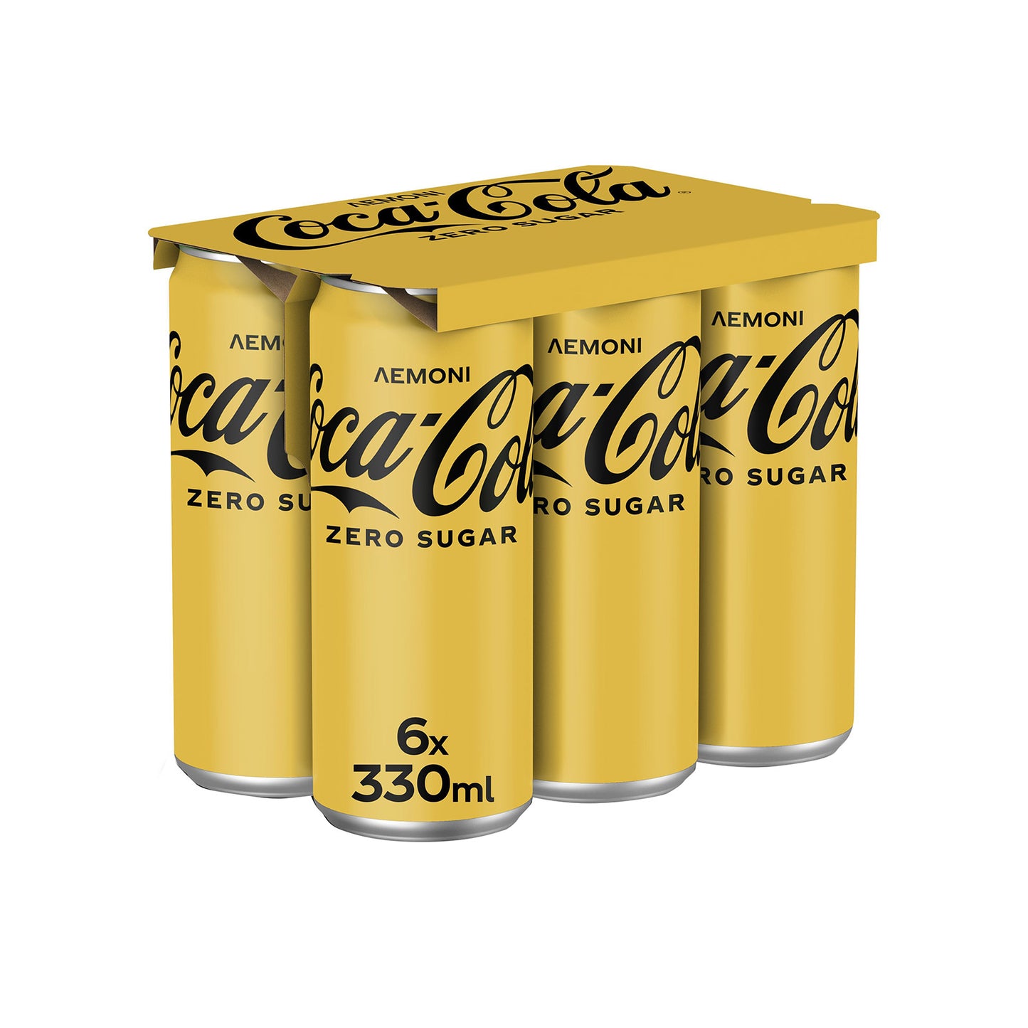 Coca Cola Αναψυκτικό Lemon 6x330ml 4τ (5449000306265)