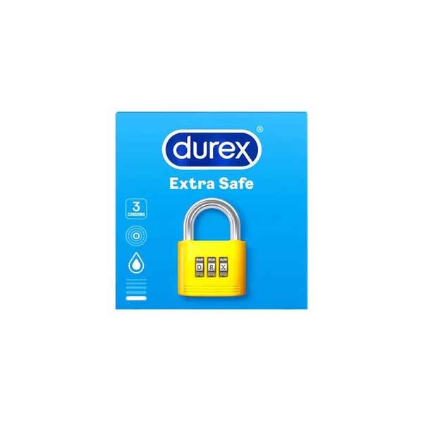 DUREX CONDOM 3PCS EXTRA SAFE (Σ12) (5010232967854)