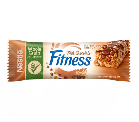 Nestle Fitness Delice Μπάρα Δημητριακών Με Σοκολάτα Γάλακτος 22.5gr (5900020025395)