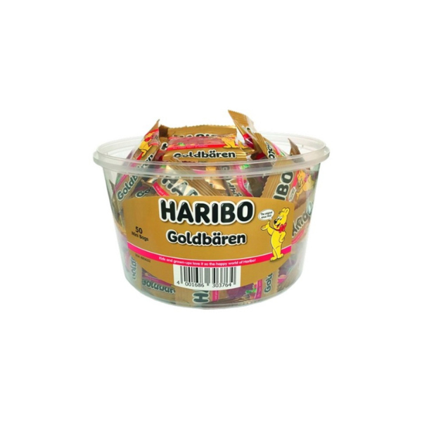 Haribo Ζαχαρωτά Mini Goldenbaren 50x10gr 6τ (401686303764)