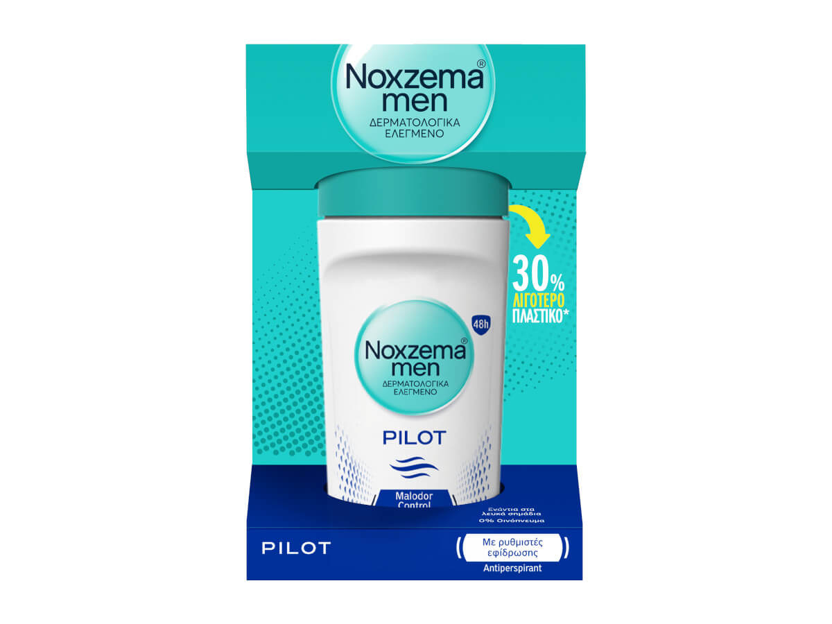 Noxzema Pilot Roll-On Deodorant 50ml 6t (5201314066491)