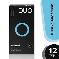 DUO CONDOM 12PCS NATURAL (Σ6) (4005800136023)