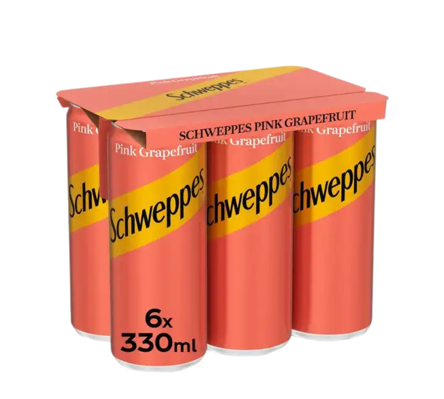 SCHWEPPES PINK GRAPEFRUIT ΚΟΥΤΙ 6*330ML 4τ (5449000304629)
