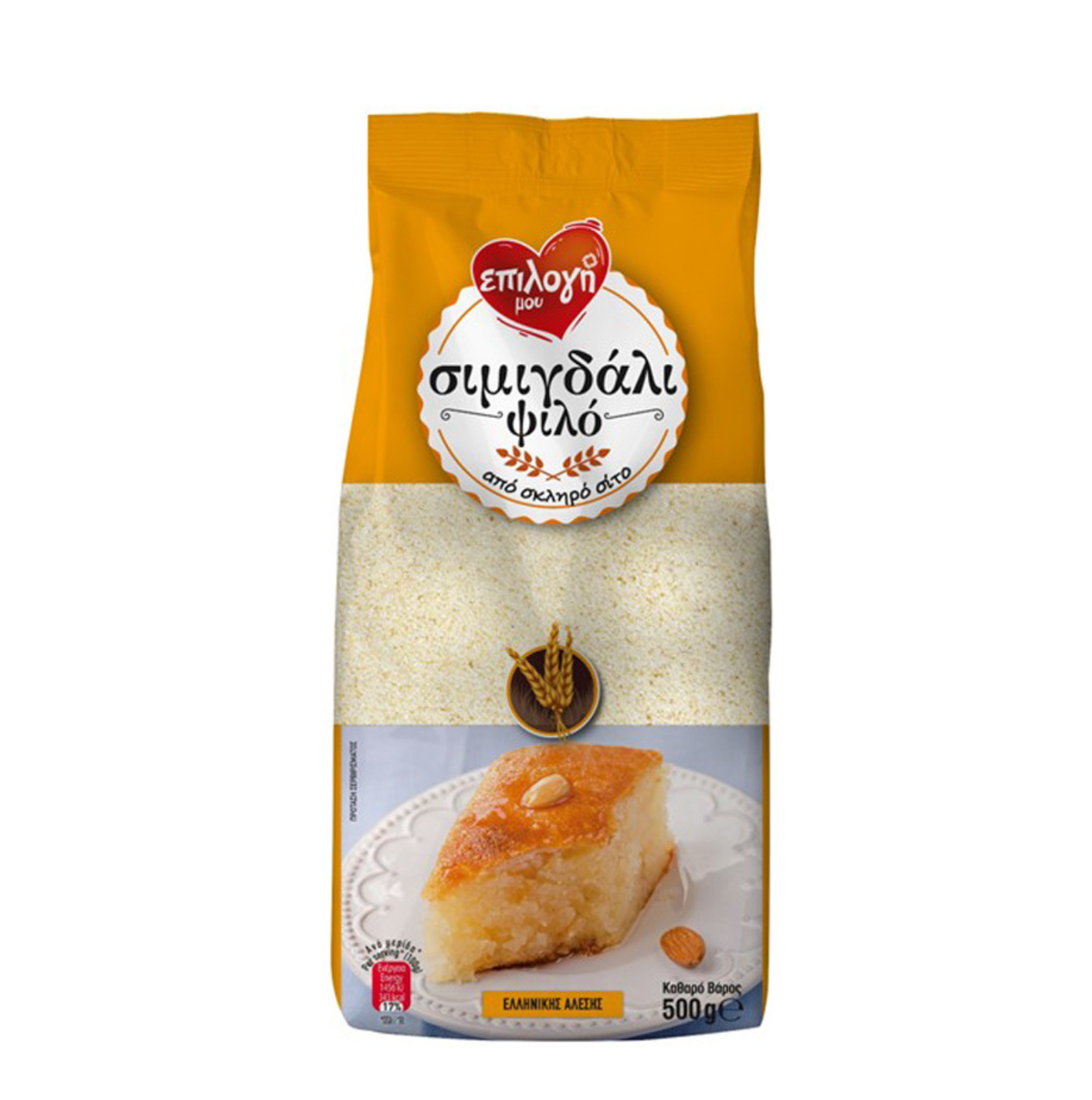 Σιμιγδάλι Ψιλό Επιλογή Μου 500gr 10τ (5207066135485)