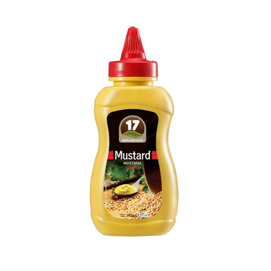 17 Delicatessen Μουστάρδα Πικάντικη 250gr 12τ (5201050130791)
