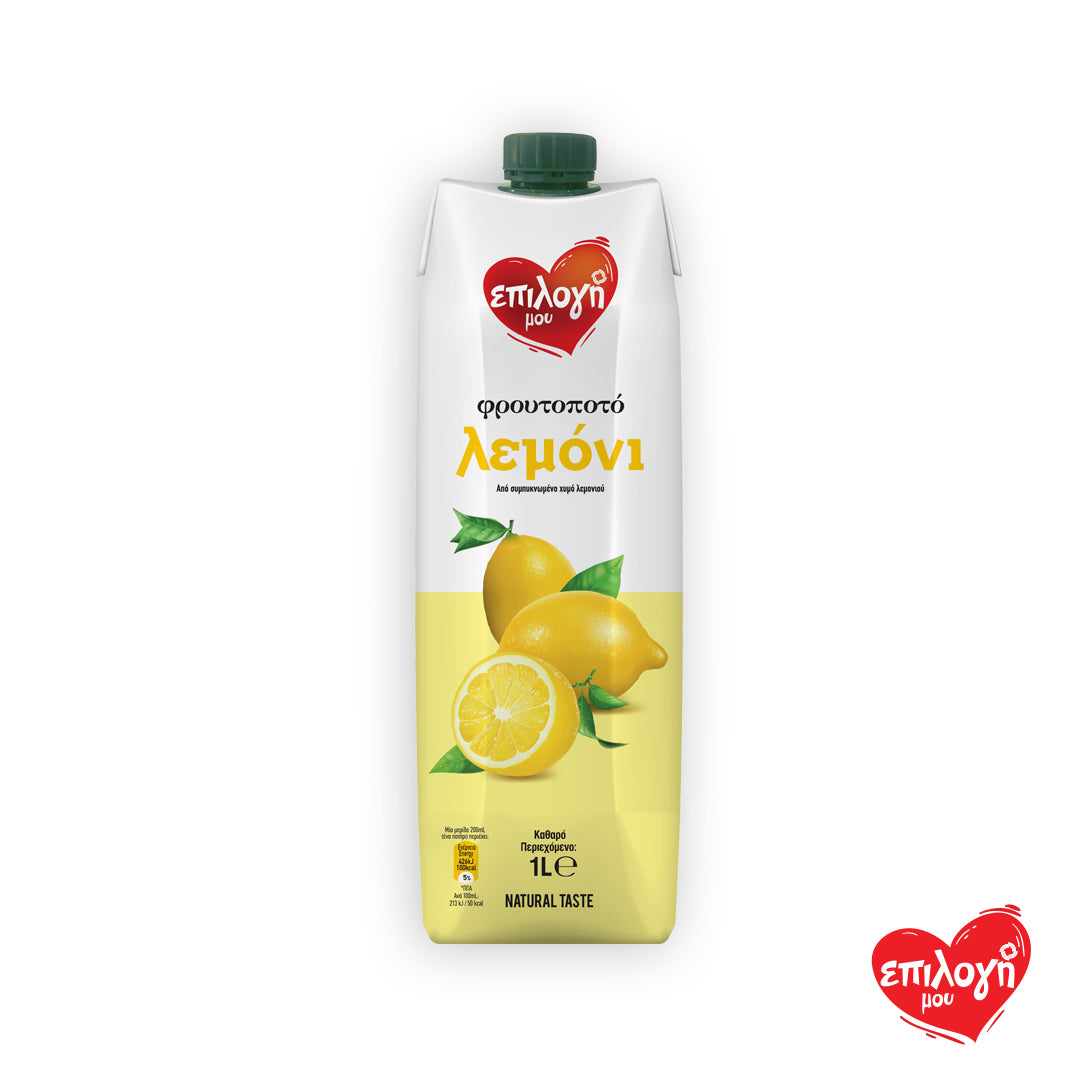 Lemon Fruit Drink MY CHOICE 1lt 12t (5207066124991)