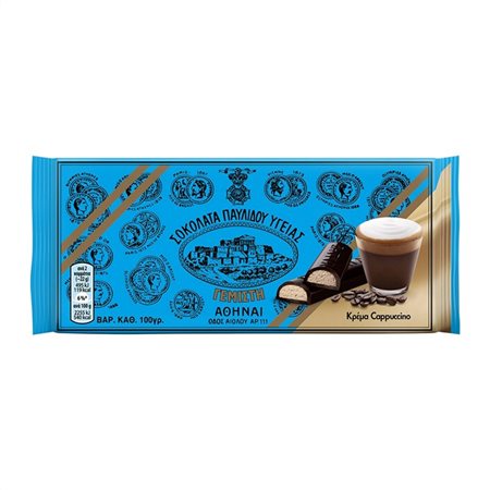 ΠΑΥΛΙΔΗΣ ΣΟΚ. ΥΓΕΙΑΣ CAPPUCCINO CREAM 100ΓΡ 13τ (7622210340511)