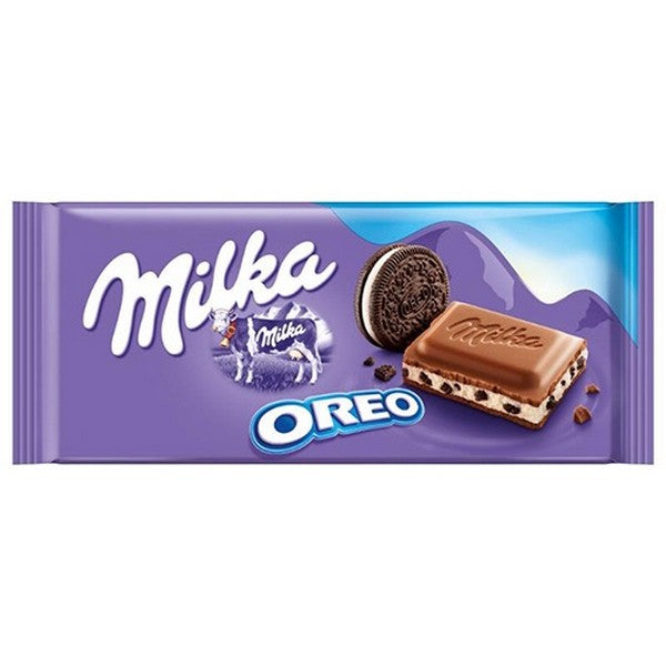 Milka Oreo milk chocolate 100gr 22t (7622210999108)