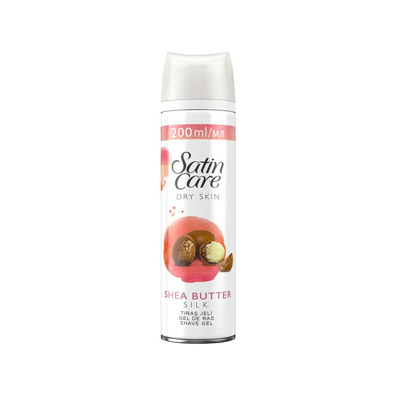 Gillette Satin Care Shaving Gel Shea Butter 200ml 6t (3014260222994)