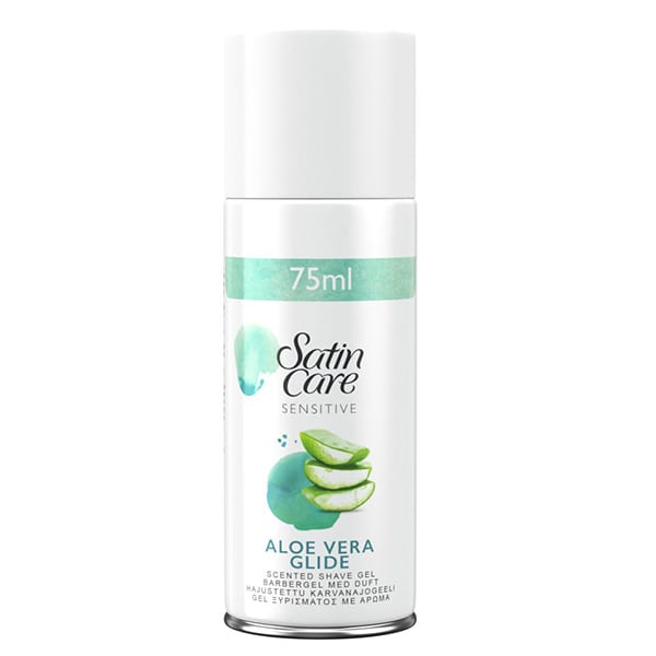 Gillette Satin Care Sensitive Gel Ξυρίσματος 75ml (7702018015252)