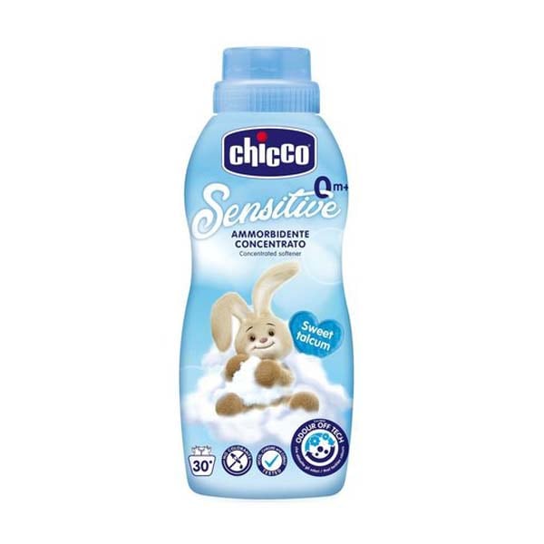 Chicco Υποαλλεργικό Συμπυκνωμένο Μαλακτικό Ρούχων με Άρωμα Ταλκ 750ml 6τ (8058664103126)