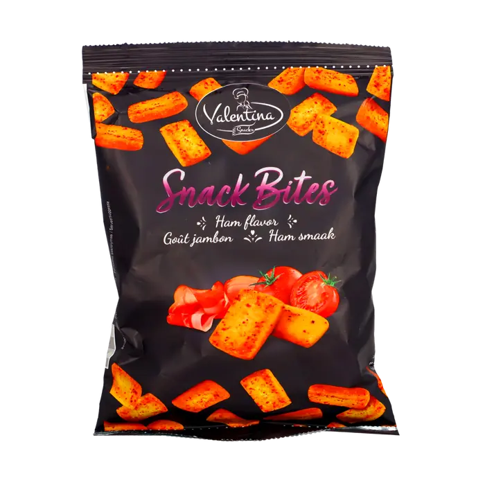 Valentina Crackers Bites Μπέικον & Ντομάτα 80gr (8436551191676)