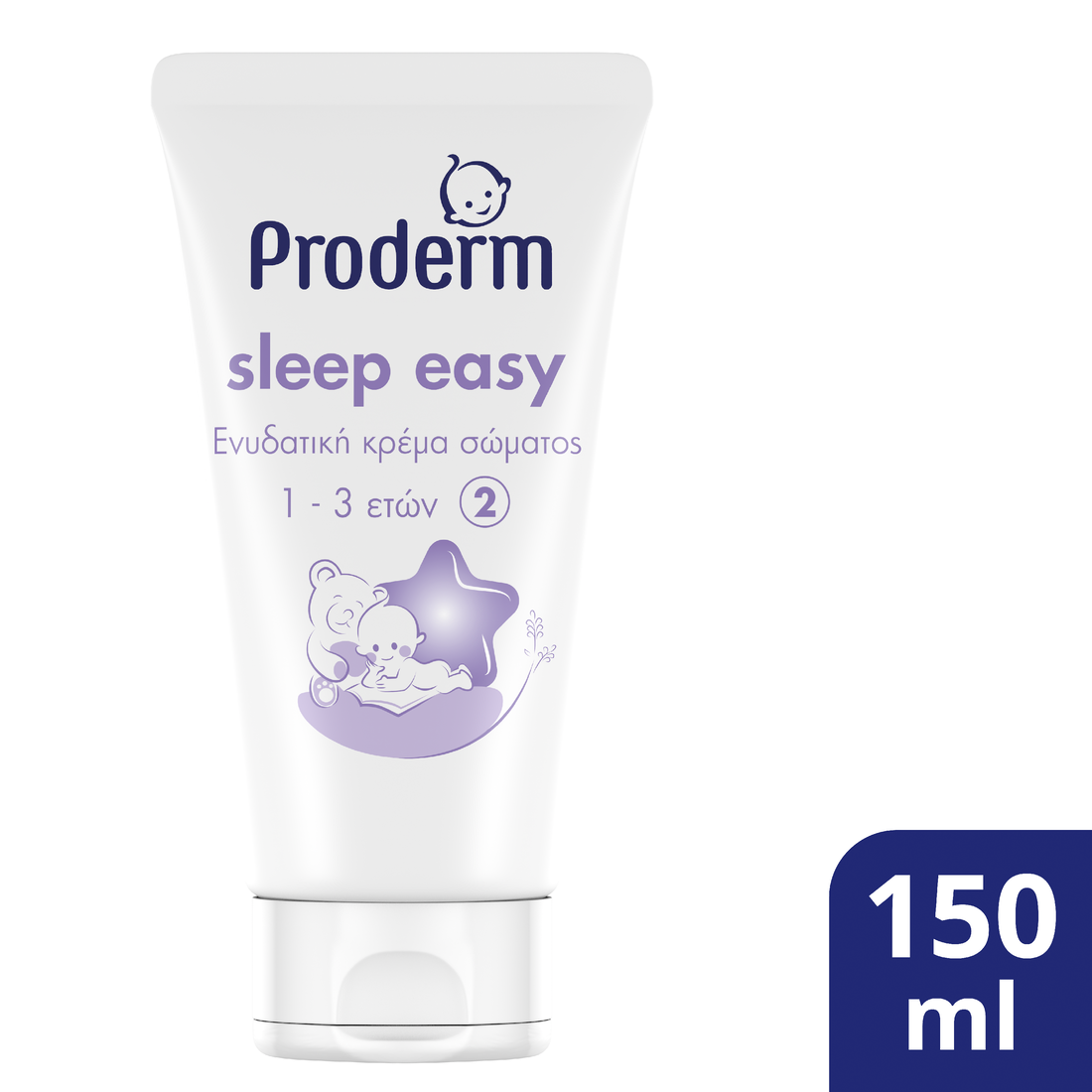 Proderm Ενυδατική Κρέμα 1-3 Ετών Sleep Easy 150ml 6τ (8710908042263)