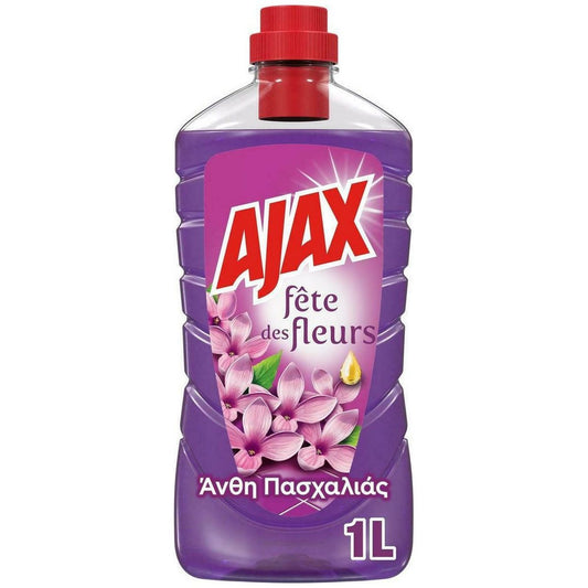 AJAX ΥΓΡΟ ΚΑΘ/ΚΟ 1L ΑΝΘΗ ΠΑΣΧΑΛΙΑΣ 12τ (8718951337718)