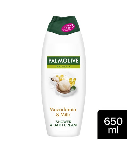 Palmolive 650ml Naturals Macadamia Shower Gel 12t (8714789943206)