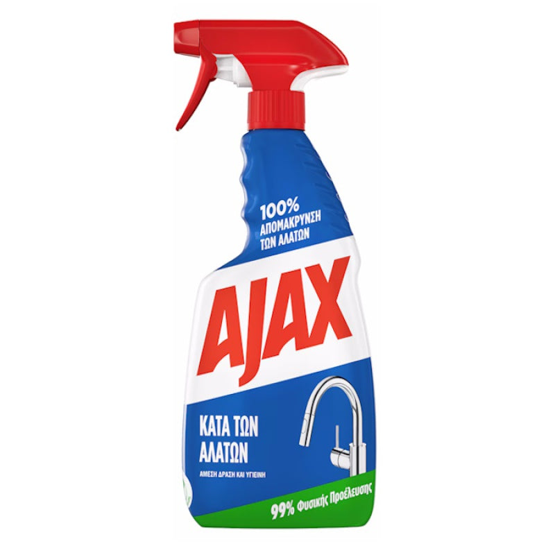 AJAX ΚΑΘΑΡ/ΚΟ ΕΠΙΦΑΝΕΙΩΝ 500ML SPRAY ΚΑΤΑ ΤΩΝ ΑΛΑΤΩΝ 12τ (8718951147010)