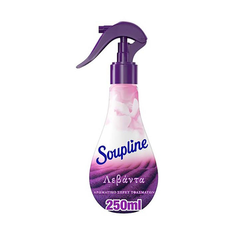 SOUPLINE ΑΡΩΜΑΤΙΚΟ SPRAY ΥΦΑΣΜΑΤΩΝ 250ML ΛΕΒΑΝΤΑ 6τ (8718951471214)