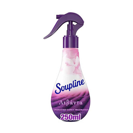 SOUPLINE ΑΡΩΜΑΤΙΚΟ SPRAY ΥΦΑΣΜΑΤΩΝ 250ML ΛΕΒΑΝΤΑ 6τ (8718951471214)