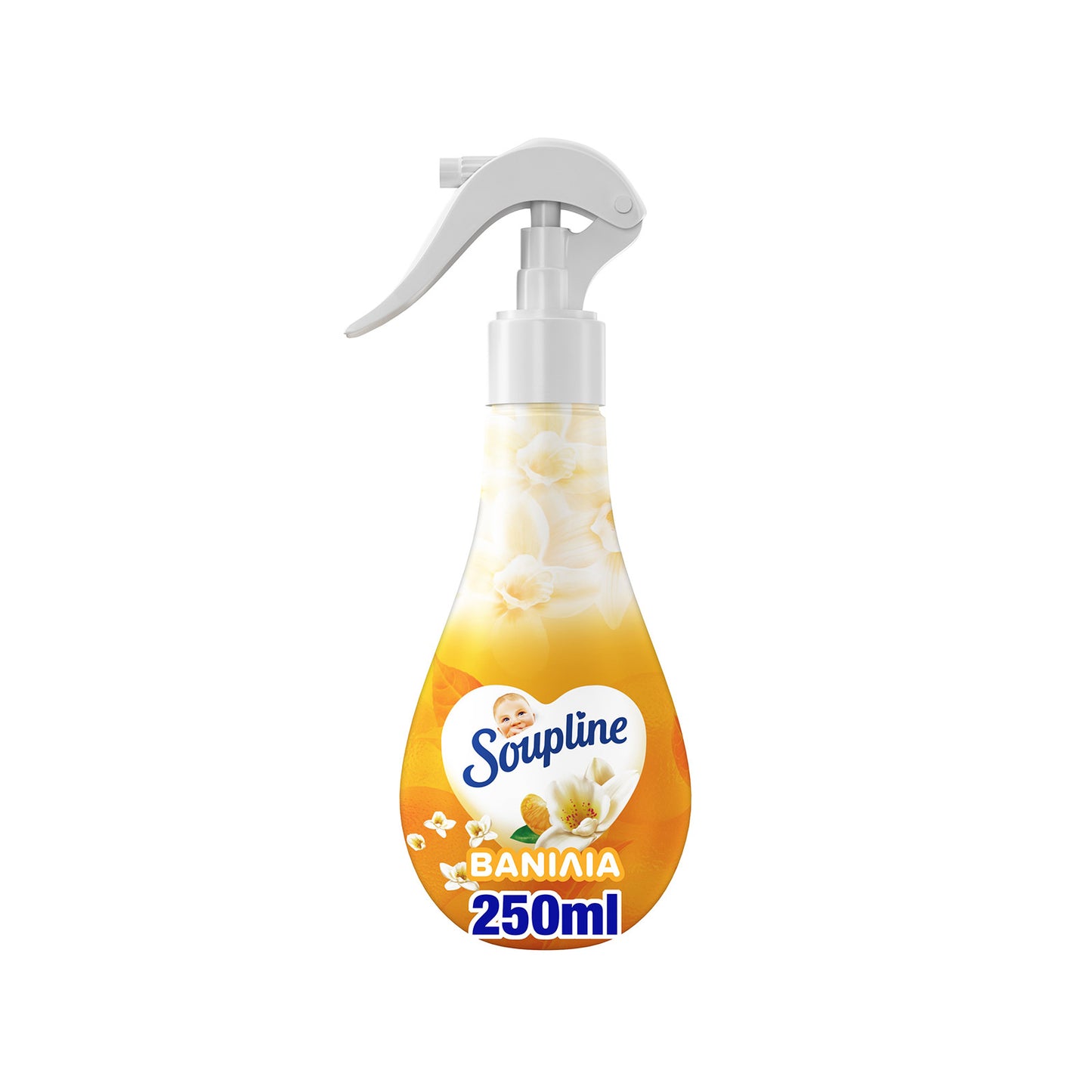 SOUPLINE ΑΡΩΜΑΤΙΚΟ SPRAY ΥΦΑΣΜΑΤΩΝ 250ML ΒΑΝΙΛΙΑ 6τ (8718951584969)
