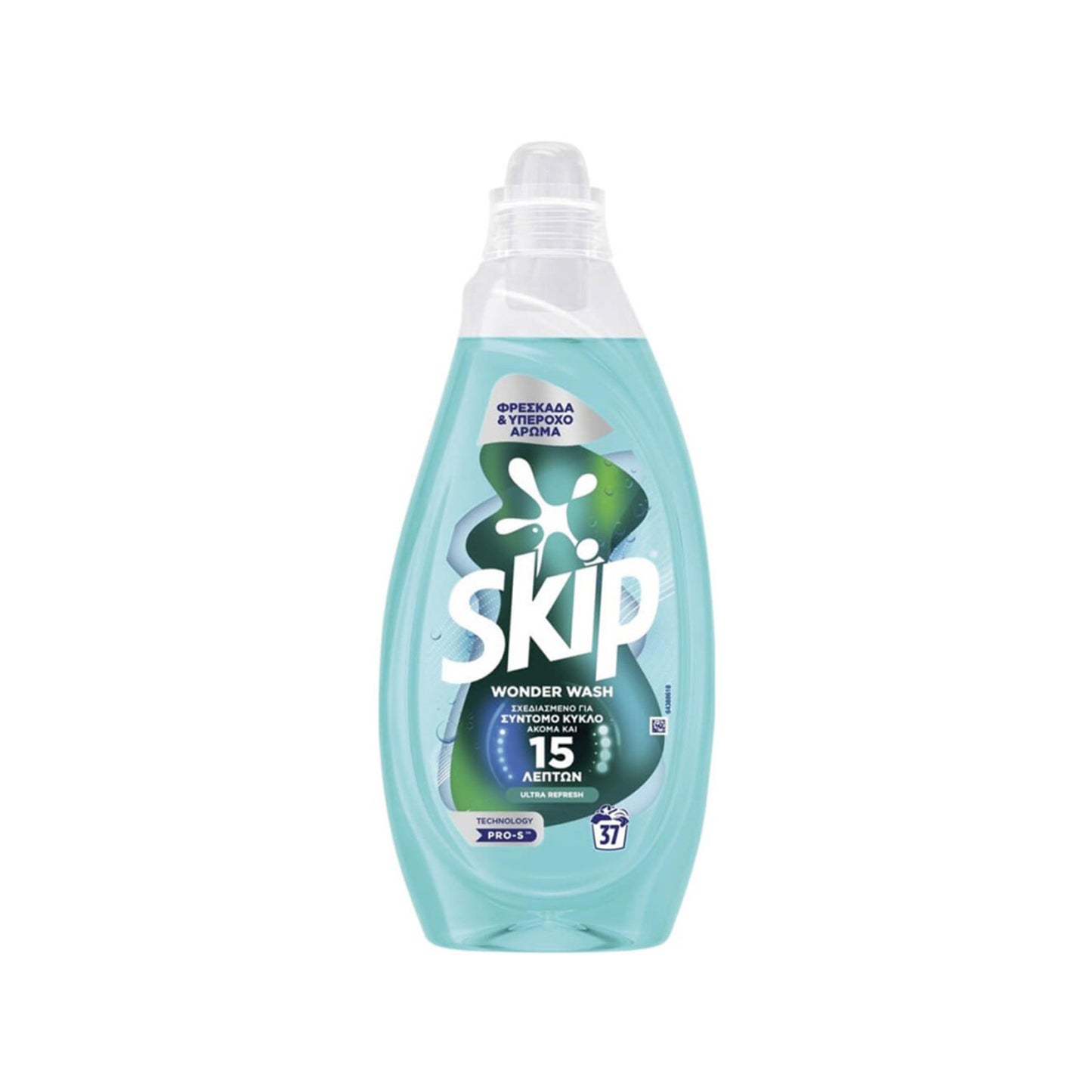 SKIP ΥΓΡΟ ΠΛΗΝΤΥΡΙΟΥ 37 ΜΕΖΟΥΡΕΣ WONDER WASH ULTRA REFRESH 4τ (8720181536946)