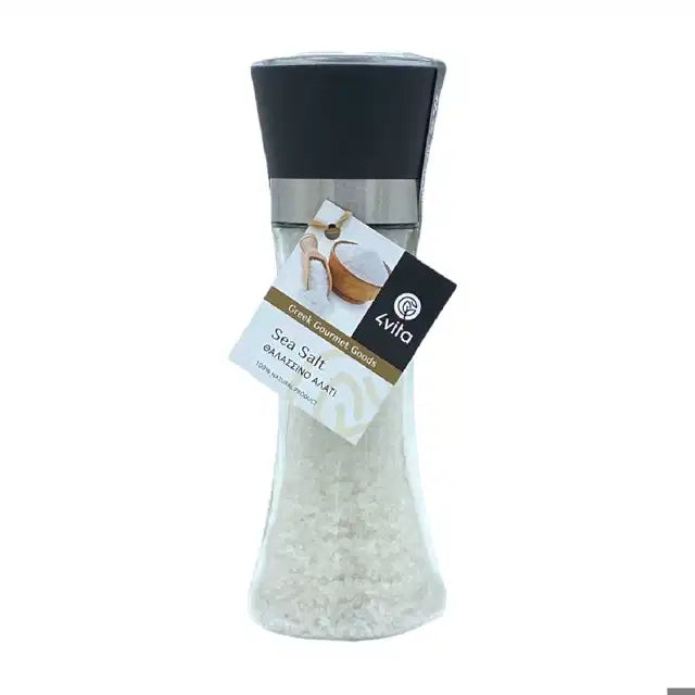 4Vita Θαλασσινό Αλάτι Μύλος 200gr (5200140444251)