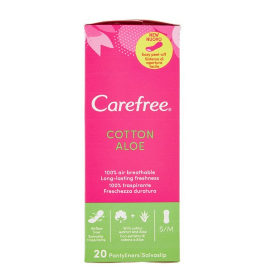 CAREFREE ΣΕΡΒΙΕΤΑΚΙ ALOE 20TMX 12τ (3574660224849)