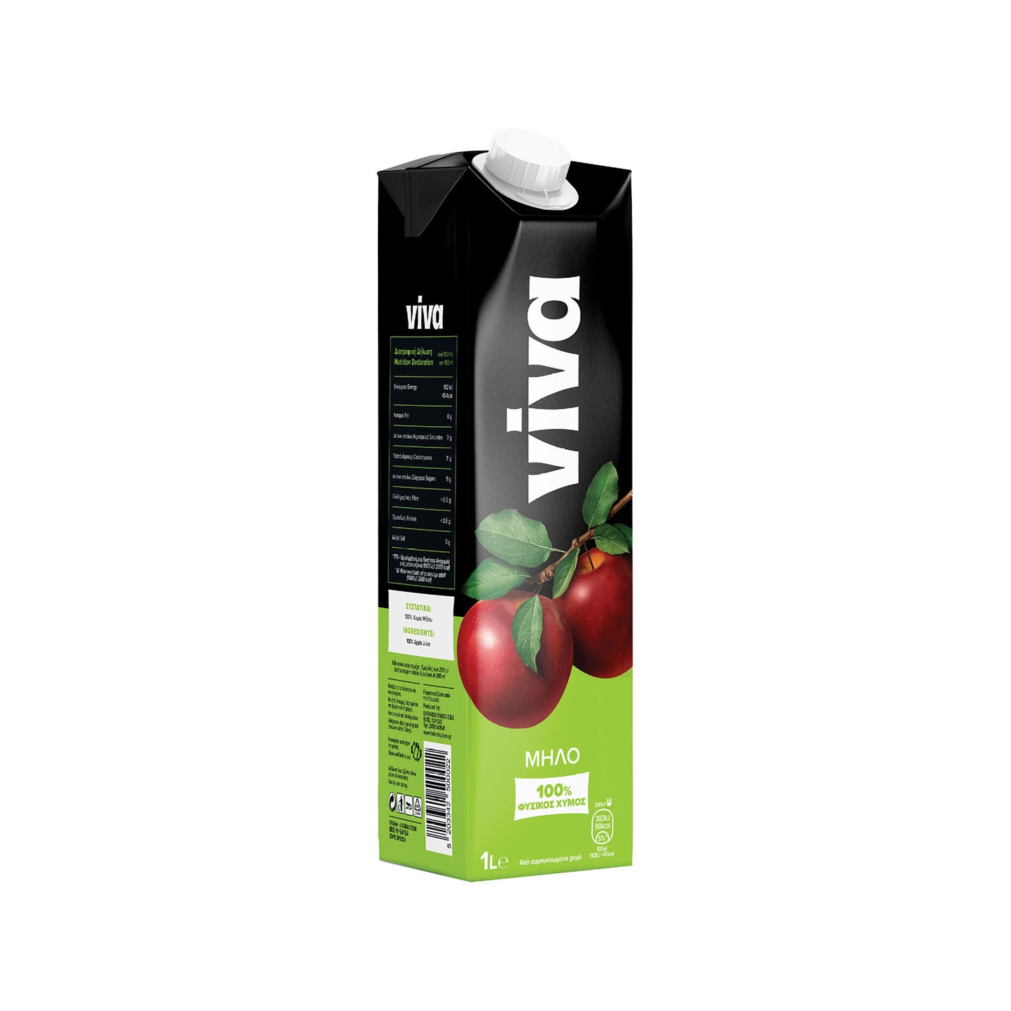 VIVA ΧΥΜΟΣ ΜΗΛΟ 1L (Σ12) (5203342500022)