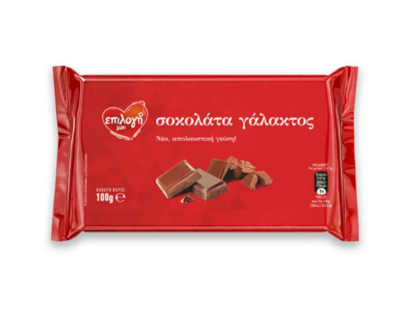 ΕΠΙΛΟΓΗ ΜΟΥ ΣΟΚΟΛΑΤΑ ΓΑΛΑΚΤΟΣ 100ΓΡ 30τ (5207066120351)