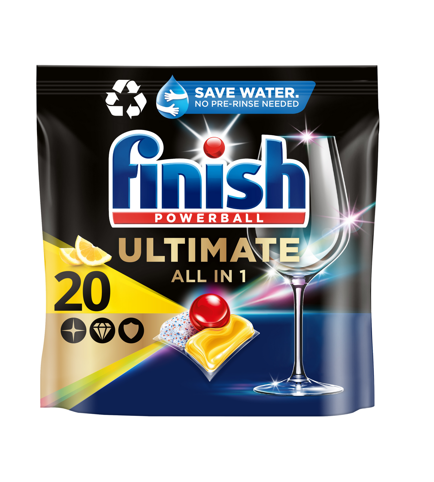 FINISH ΚΑΨΟΥΛΕΣ ΠΛΥΝΤ. ΠΙΑΤΩΝ 20ΤΕΜ UL. ALL IN 1 ΛΕΜΟΝΙ 7τ(8002910057503)