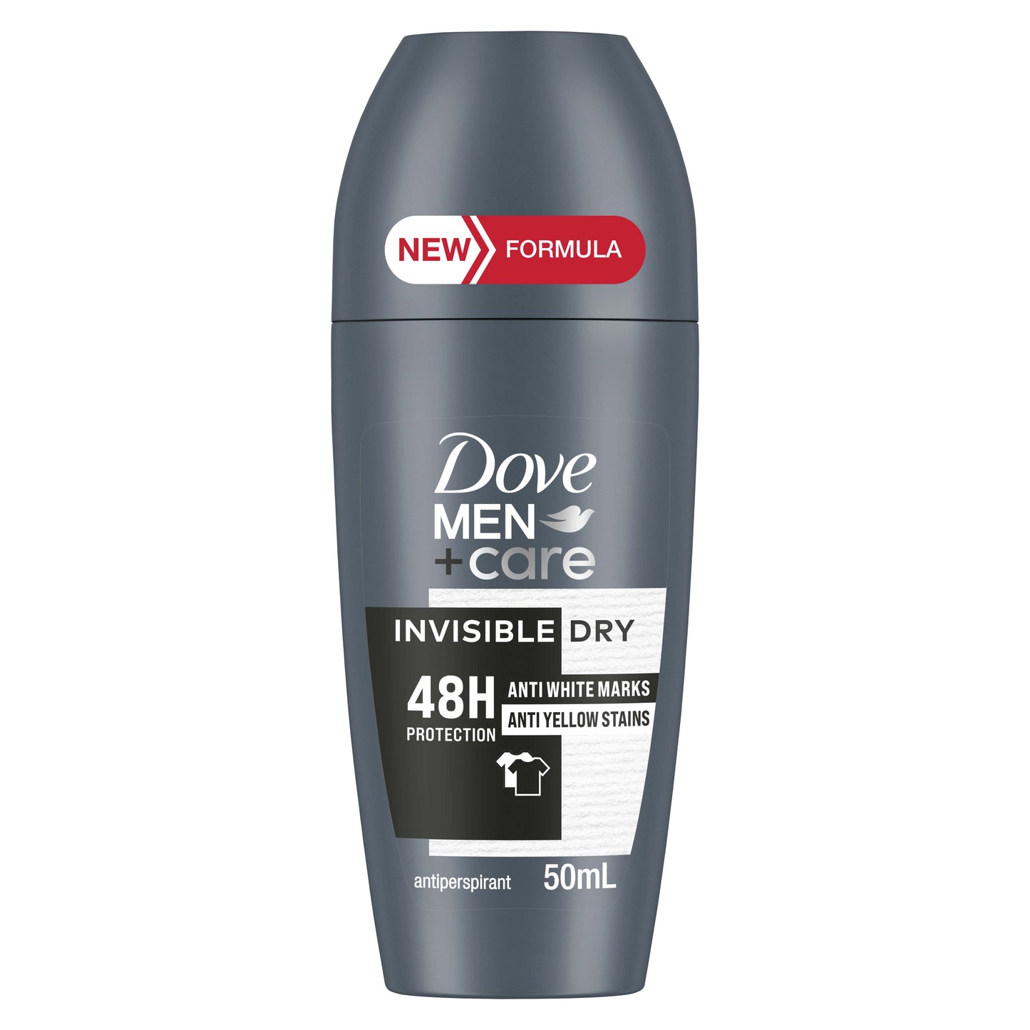 Dove Men+Care Invisible Dry Αποσμητικό 48h σε Roll-On 50ml 6τ (93569378)