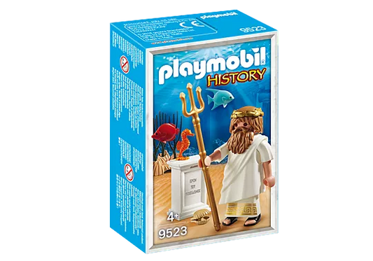 Playmobil History Θεός Ποσειδώνας 4+ (9523)(4008789095237)